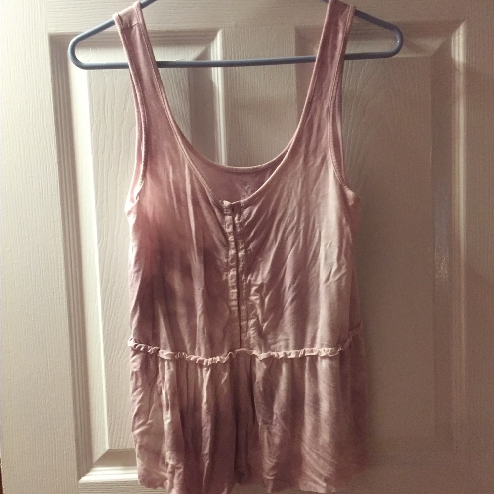 AEO Pink tank top